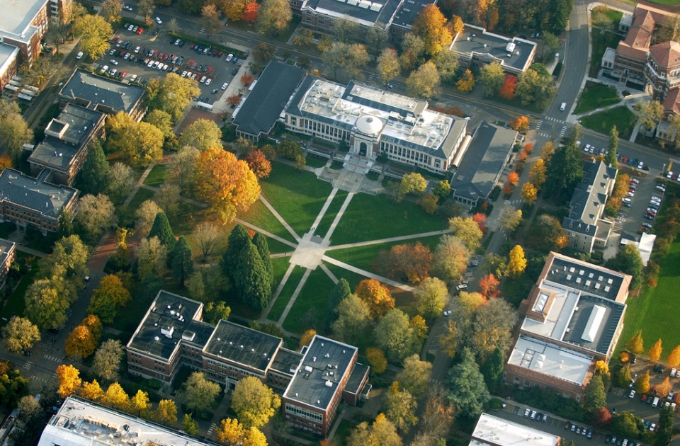Oregon State University by air. 